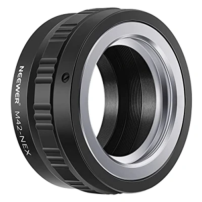 Image of Neewer Lens Mount Adapter for M42 to Sony NEX E Camera,fits A7 A7S/A7SII A7R/A7RII A7II A3000 A6000 A6300 3 3C 5 5C 5N 5R 6 7 VG10/20