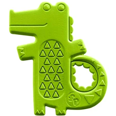 Image of Mattel Fisher Price DYF93 Crocodile Teether Rattles/Teething Rings
