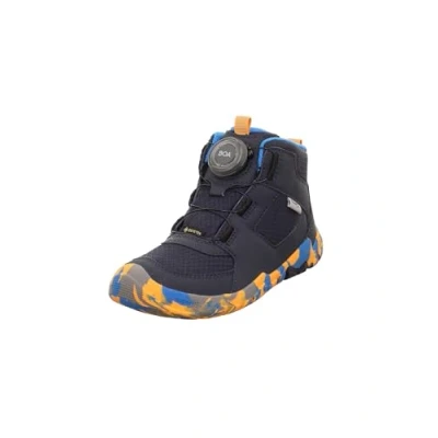 Image of Superfit Trace Sneaker, Blau/Orange 8000, 10 UK Child