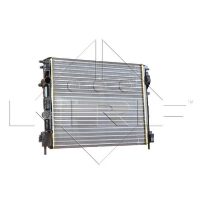 Image of 7700428082, 7711134332, 8200049080, 8200156548, 8200211563 Engine radiator NRF 58148 Aluminium 480mm 415mm 23mm Mechanically jointed cooling fins