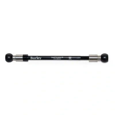 Image of Burley Coho Thru Axle, Black, 12 x 1.5 (209mm)