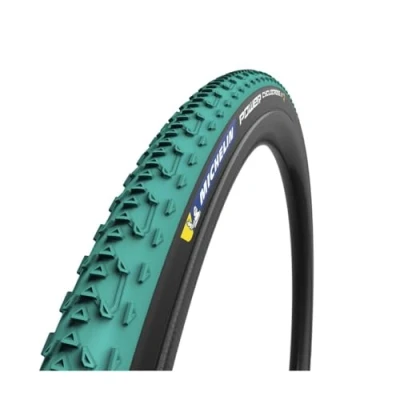 Image of MICHELIN Pneumatico Power Cyclocross Jet Tubelessready Nessun genere, Nero/Verde, 700 x 33 (33 622)
