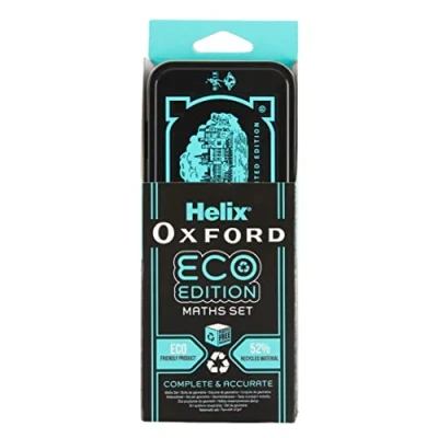 Image of Helix Oxford Eco Maths Set Blue