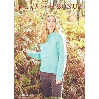 Image of Hayfield Bonus DK: Sweater Knitting Pattern 8283
