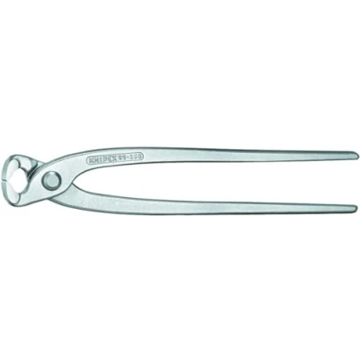 Image of Knipex Concreters&#039; Nipper (Concreter&#039;s Nippers or Fixer&#039;s Nippers) bright zinc plated 250 mm 99 04