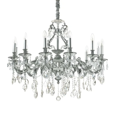 Image of Gioconda 12 Light Pendant Silver