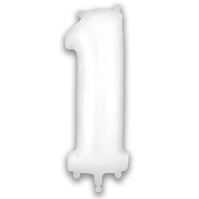 Image of Oaktree UK 604414 Foil Balloon, White