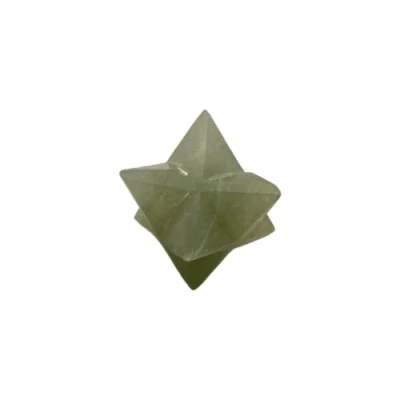 Image of VIE Small Merkaba Star, 2cm, Green Aventurine, Natural, One Size