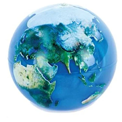 Image of Keycraft Globe Bounce Ball 5cm