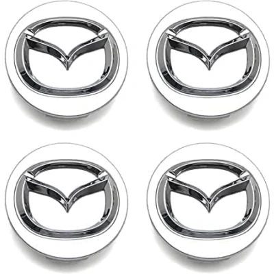Image of 4 Pcs Hub Centre Caps for Mazda MPV 64MM,Wheel Covers,Wheel Center Cover,Wheel Cap Kit, Cap,Car Tyre Protect,Auto Accessories