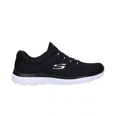 Image of Skechers Summits Quick Lapse Slip On Trainer 314 829 Black Size 2 UK