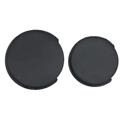 Image of 2PCS Guitar Soundhole Cover,Gear Cover,Block Plug Screeching Halt Buster Prevention Block Feedback Buffer for Acoustic Electric Black