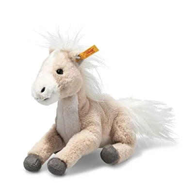Image of Steiff 074349 Horse Plush, Autumn Blonde, 18 cm