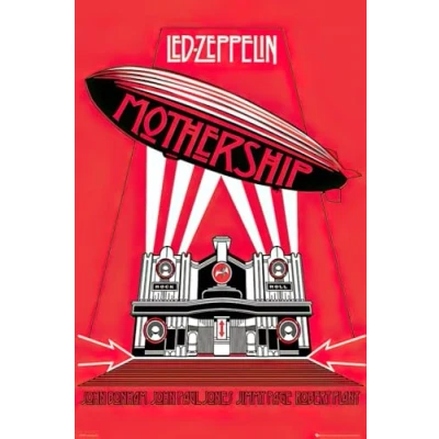 Image of Close Up Led Zeppelin Poster Mothership (61cm x 91,5cm)