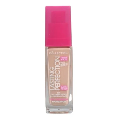 Image of Collection Cosmetics Lasting Perfection Satin Foundation, Full Coverage, Hydra Boost, 5C Fair Cool 27ml