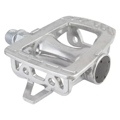 Image of MKS GR 9 Road: Lightweight, sturdy pedal optimized for road cycling, Metallic