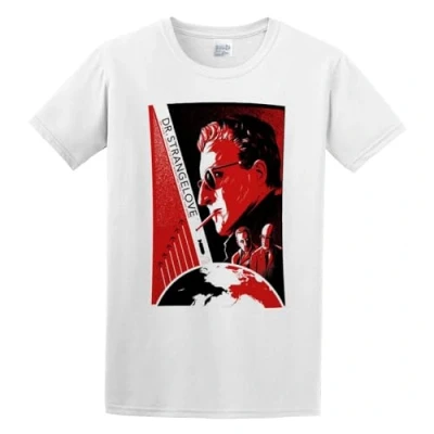 Image of TqaSerHqs Featuring Kubrick&#039;S Cult Dr Strangelove T Shirt White XL
