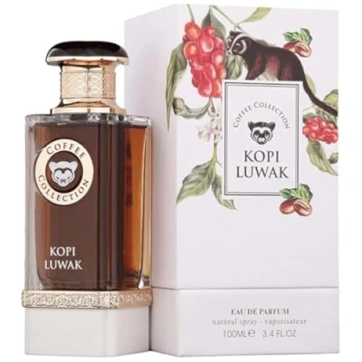 Image of Fragrance World Kopi Luwak Eau de Parfum Unisex Perfume, 100ml
