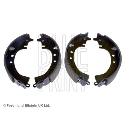 Image of 0449514010, 0449520050, 0449527041, 0449527051000, 449527051000 Brake Shoes BLUE PRINT ADT34102 Rear Axle 229mm 40mm TOYOTA: Celica II Coupe
