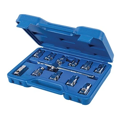 Image of Silverline Universal Drain Plug Key Set 12pce 3/8&quot; / 8 17mm