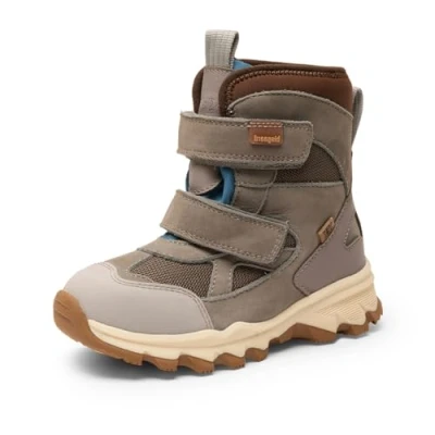 Image of Bisgaard EDON TEX Unisex Winter boots for kids, Size: 5, Cloudy grey Nubuck/textile