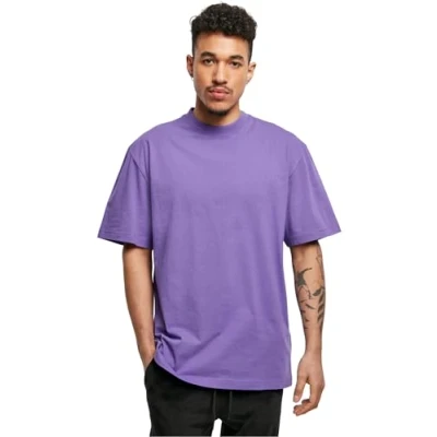 Image of Urban Classics TALL TEE Basic Tshirt, Men&#039;s, Size: Medium, Ultraviolet