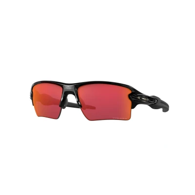 Image of Oakley Unisex OO9188 FLAK 2.0 XL 918891 Sunglasses O_matter Black Violet Squared Normal PRIZM