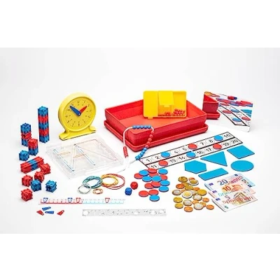 Image of Wissner aktiv lernen 080150.000 Math Box for The 1st Grade primary school start of school, cone, learning maths