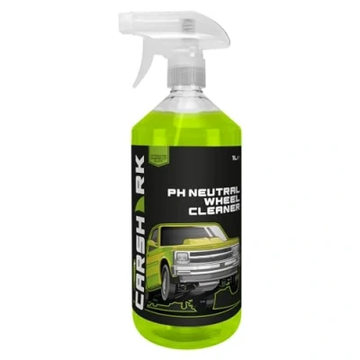 Image of CARSHARK PH Neutral Wheel Cleaner 1 Litre, Effective Cleaning for All Wheels