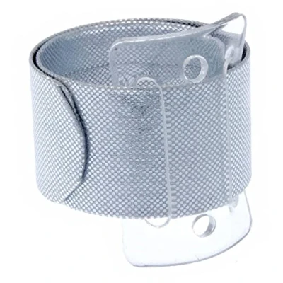 Image of Corsage Creations Snap Bands Silver (2pcs per pk)