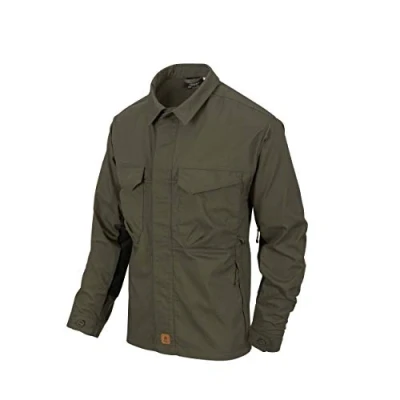 Image of Helikon Tex Men&#039;s Woodsman Shirt Taiga Green/Black Size XL
