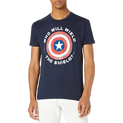 Image of cotton division Men&#039;s MEFALCOTS003 T Shirt, Navy, Small