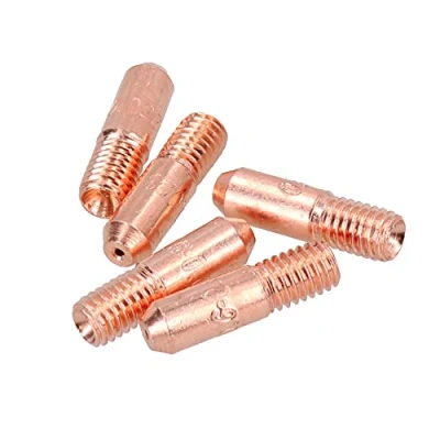 Image of 0.6mm Mini Contact Tips 5pk Hobby Welding Torch Welder MIG Gas M5 Thread