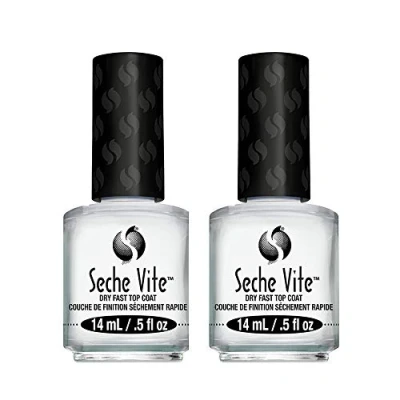 Image of Seche Vite Dry Fast Top Coat Boxed 0.5oz (2 Pack) by