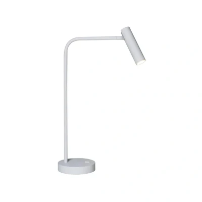 Image of Enna Desk LED Matt White Table Lamp Astro