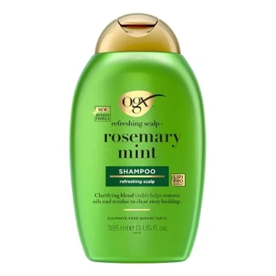 Image of OGX Clarifying Strength and Rosemary Mint Hair Shampoo, 385 ml