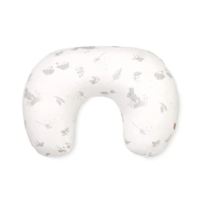 Image of Tutti Bambini Breastfeeding Pillow Bean Filled Bamboo Cotton Maternity Pillow, Supportive &amp; Ergonomic Design, Hands Free Feeding, 55x42cm Cocoon