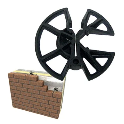 Image of 250 x Insulation Retaining Discs Cavity Wall Tie 65mm Clips, Celotex Kingspan