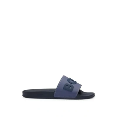 Image of BOSS KIRK Unisex Mules, Size: 2.5, Navy Pu