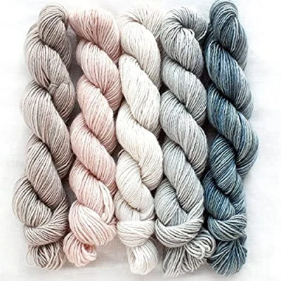 Image of Manos Del Uruguay Fino Mini Skein Sets 3 Clarissa, 100g (5 x 20g skeins)