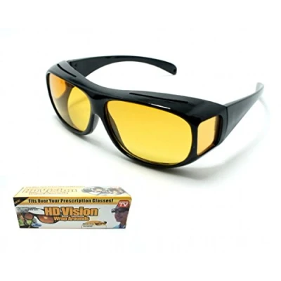 Image of Honeysuck Wraparounds Wrap Around Sun Glasses HD Night Vision