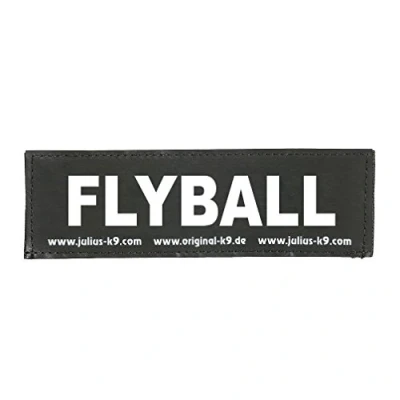 Image of Interchangeable Patches, 1 pair, FLYBALL, Size: Small, Black