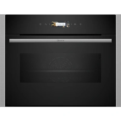 Image of Neff C24MR21N0B N 70, Built in compact oven with microwave function 60 x 45 cm Stainless steel