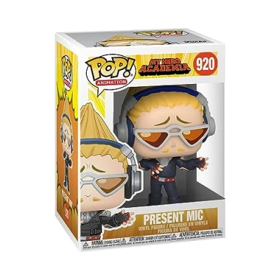 Image of Funko Pop! Animation: My Hero Academia (MHA) Present Mic Collectable Vinyl Figure Gift Idea Official Merchandise Toys for Kids &amp; Adults Anime Fans Model Collectors