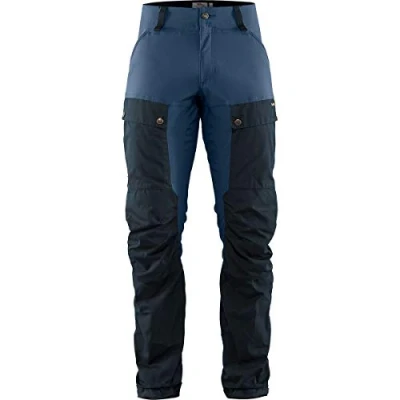Image of Fjallraven F85656R 555 520 Keb Trousers, Men, Regular, Dark Navy/Uncle Blue, 56