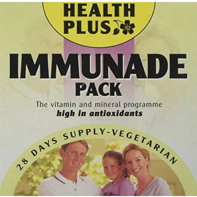 Image of Health Plus Immunade Pack Antioxidant Daily Supplement 28 Day Supply