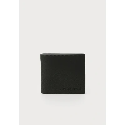 Image of Armani Exchange Wallet Unisex Wallet, Size: One Size, Black