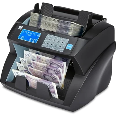 Image of ZZap NC30 Banknote Counter &amp; Counterfeit Detector Money Cash Curreny Counting Machine