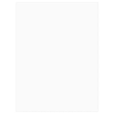 Image of Clairefontaine Ref 384501C Maildor Coloured Poster Paper (Pack of 25 Sheets ) 60 x 80cm in Size, 90gsm Suitable for Cutting, Writing &amp; Collaging White