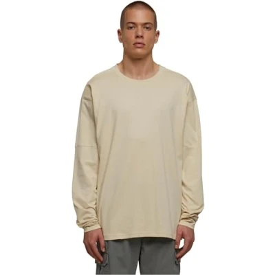 Image of Urban Classics Raglan BACK Longsleeve Long sleeved top, Men&#039;s, Size: Small, Sand